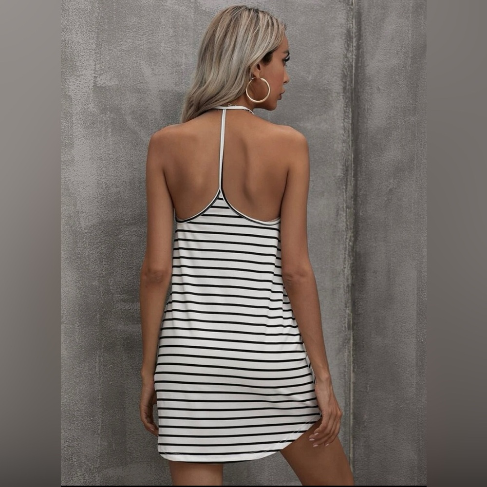 Striped cami dress